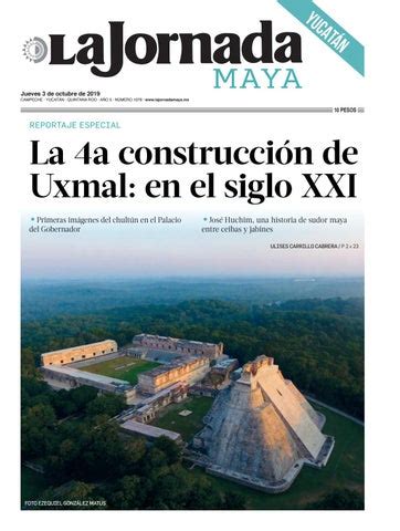 La Jornada Maya Yucatán Jueves 3 De Octubre De 2019 By La Jornada