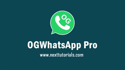 No wait time for you! OGWhatsApp Pro v8.40 ANTI-BAN Perbarui Terbaru 2020 - Next ...