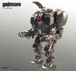 Wolfenstein The New Order Highpoly Robots By Tor Frick Robotic