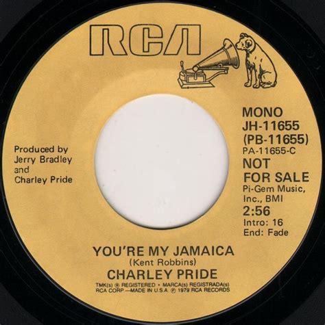 charley pride you re my jamaica 1979 vinyl discogs