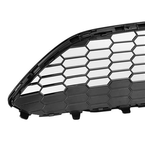 For Ford Fiesta Mk75 2013 2017 Front Bumper Honeycomb Grille Black