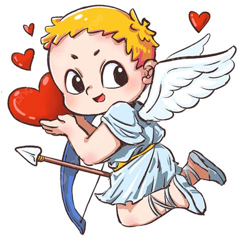 Dibujos Animados De Cupido De San Valentín Png Dibujos Día De San