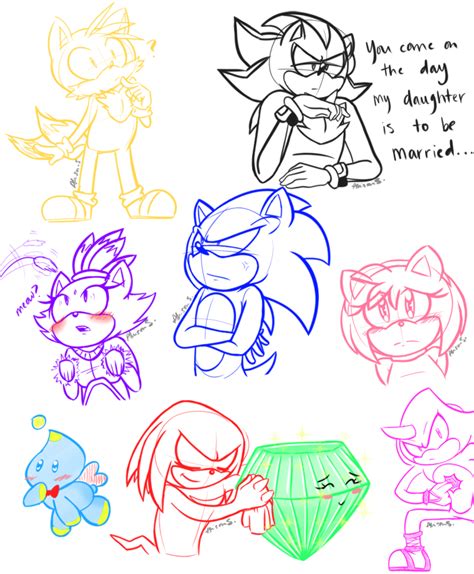 Sonic Doodles By Alleycatwoman127 On Deviantart
