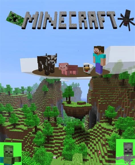 Minecraft Poster By 9 Volt300 On Deviantart Desktop Background