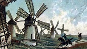 Don Quijote, capítulo VIII: La aventura de los molinos - YouTube
