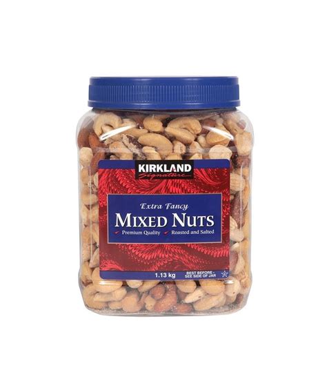 Buy Now Kirkland Signature Fancy Mixed Nuts 113 Kg Jar