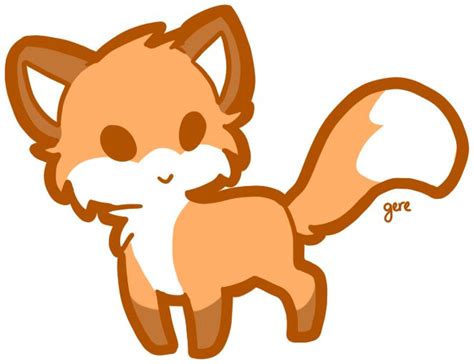 Fox Cute Drawing Free Download On Clipartmag