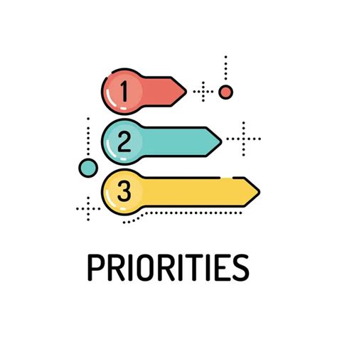 Prioritize Stock Vectors Royalty Free Prioritize Illustrations