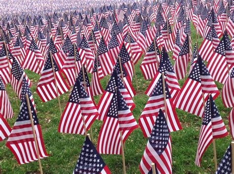 Life From The Roots 37000 Flags For Memorial Day In Boston