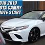 Remote Start For Toyota Camry 2018