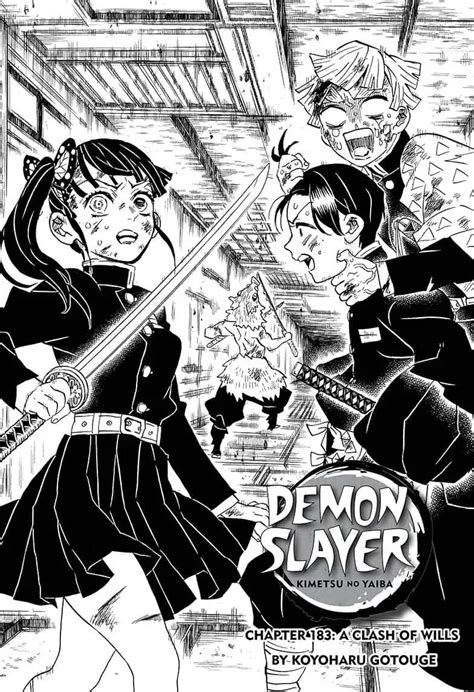 Demon Slayer Kimetsu No Yaiba Chapter 183 Demon Slayer Manga Online