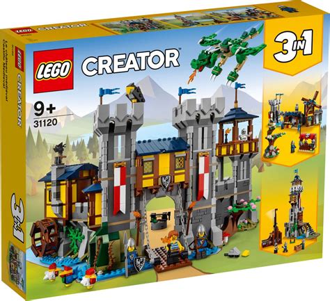 Brickfinder Lego Creator 3 In 1 Medieval Castle 31120