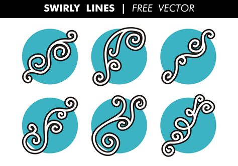 Swirly Lines Free Vector 112458 Vector Art At Vecteezy