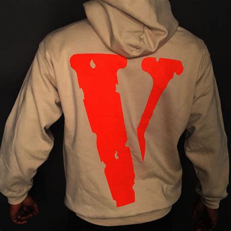 Download Red Logo Hoodie Print Vlone Pfp Wallpaper