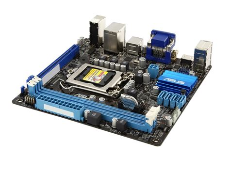 Open Box Asus P8h61 I R20 Lga 1155 Mini Itx Intel Motherboard With
