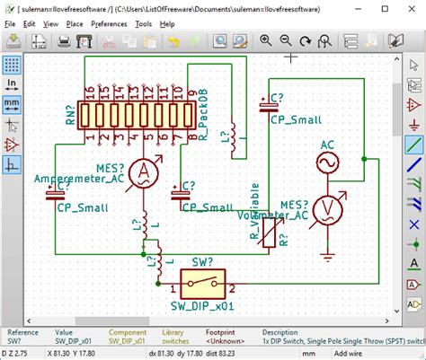 Its features include calculating voltage drops and branch currents and also display voltage and current vectors. 5 Best Free Electrical Diagram Software for Windows