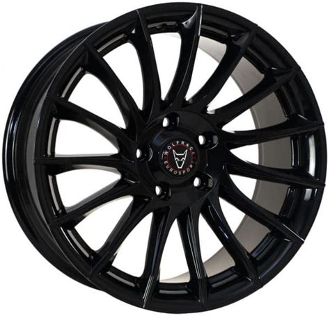 Wolfrace Eurosport Aero Gloss Black Alloy Wheel 20″ Economy Tyre