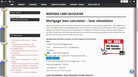 With lower emis, icici bank home loans are light on your wallet, so apply now! mortgage loan calculator simulation - no bank - how much ...