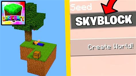 Best Skyblock Seed In Lokicraft Youtube
