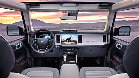 Shop our online catalog today! 2021 All New Ford BRONCO - INTERIOR - YouTube