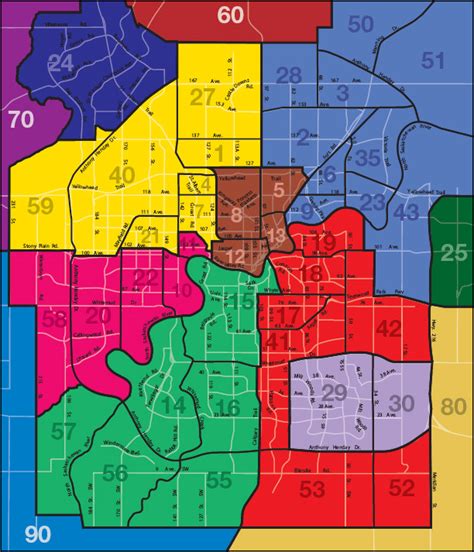 Edmonton Real Estate Zone Map