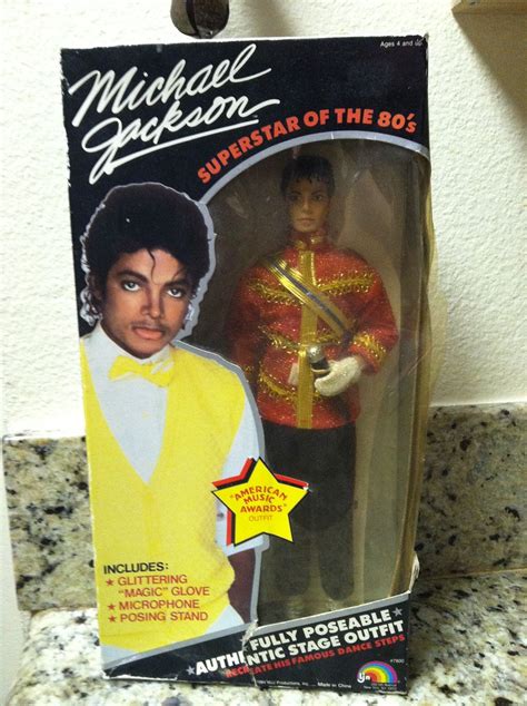 Vintage 1984 Michael Jackson American Music Awards Doll 40 00 Via