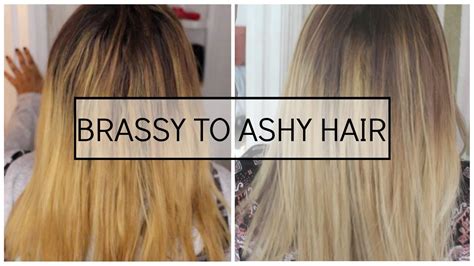 Brass isn't always a bad thing, especially if you're looking to add warmth. How To Tone Your Hair at Home - YouTube