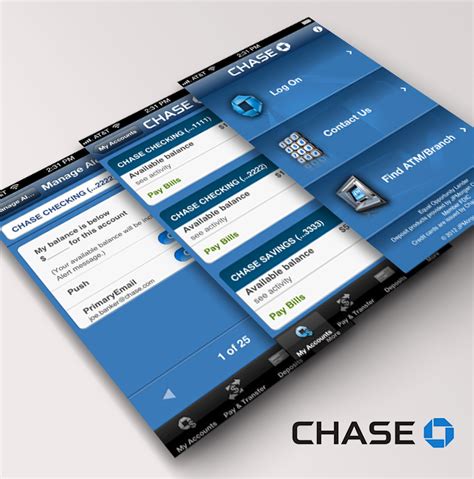 Chase App On Behance