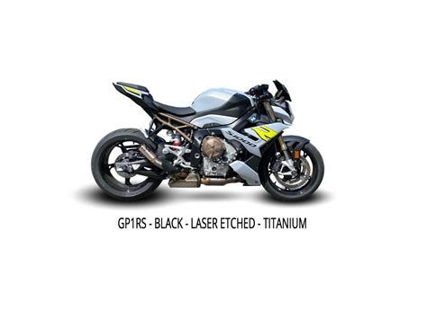 Gegshopnl Austin Racing Titanium Gp Exhaust Bmw S1000r 2021 Black