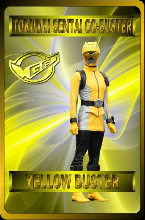Yellow Buster By Rangeranime Power Rangers Super Megaforce Go