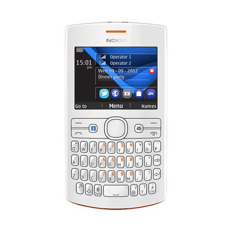 Nokia Asha 205 Is A Dual Sim Qwerty Keypad Cell Phone Nokia Asha 205