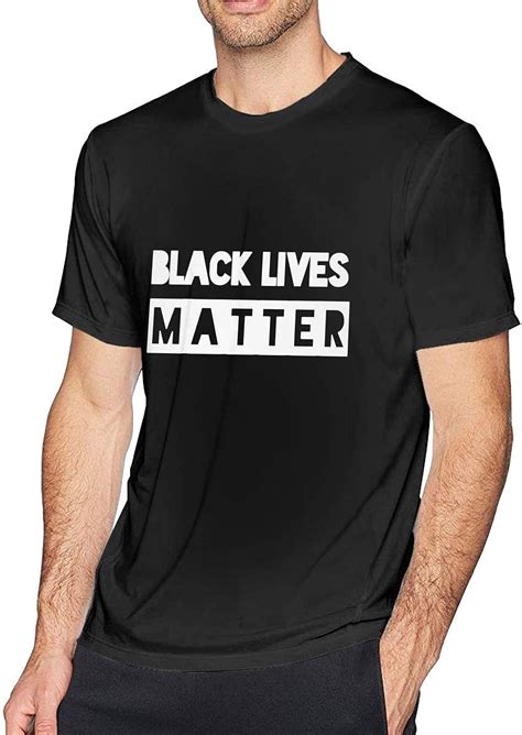 Fashionable Black Lives Matter Mens Short Sleeve T Shirt
