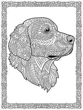 Coloring can help you feel calm and carefree most especially if you are doing it with your dog by your side. Doodle Dogs | Dog coloring book, Dog coloring page, Animal ...