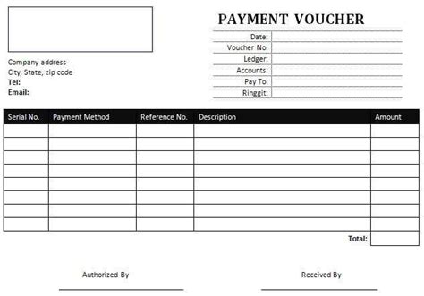 Free Petty Cash Voucher Template In Word Doc And Excel