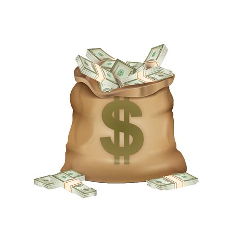 Money bag Dollar sign Coin - purse png download - 1669*1669 - Free png image