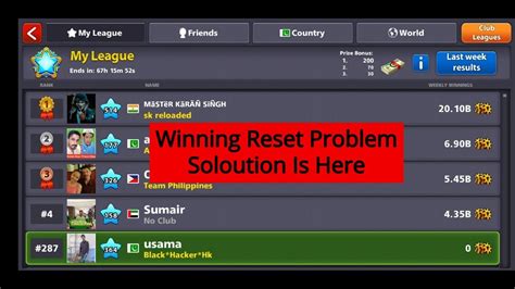 But if you buy, we will contact you after confirming your criado para ajudar no 8 ball pool. 8 Ball Pool Winning Reset Problem Solution | Tricky Usama ...