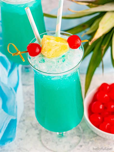 Blue Hawaiian Drink Recipe Belly Full