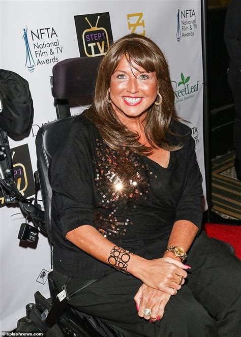 Abby Lee Miller 52 Of Dance Moms Poses While In A Wheelchair As She