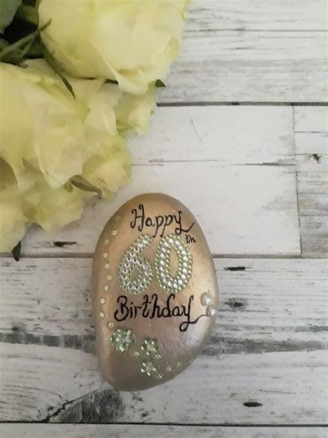 Unusual gifts that are guaranteed to shock and surprise whoever you're buying for! 60th birthday keepsake gift for her, 60th birthday pebble ...