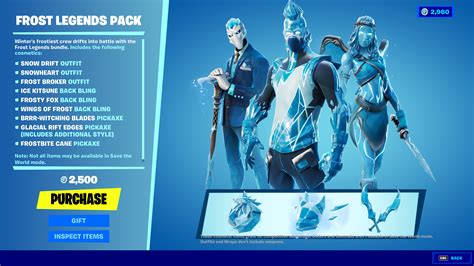 Whats In The Fortnite Item Shop Today December 7 2021 Frost