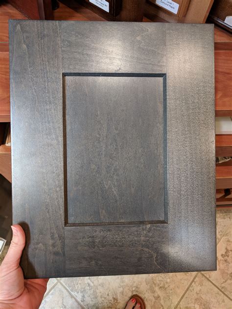 Earl Grey Stain On A Maple Cabinet Stained Kitchen Cabinets Maple