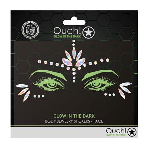 Ouch Glow In The Dark Eye Stickers Livebetter