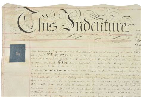 Lot 247 George Iii Deed Of Covenant To Produce