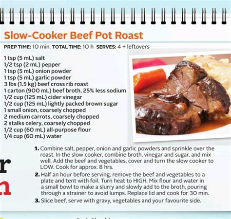 1 boneless cross rib roast (mine was 3.5 lbs). Slow Cooker Beef Pot Roast | Slow cooker beef, Cross rib ...