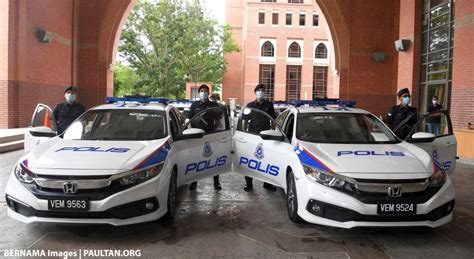 The royal malaysian police (abbreviation: Royal Malaysian Police Receives 425 Honda Civic Patrolling ...