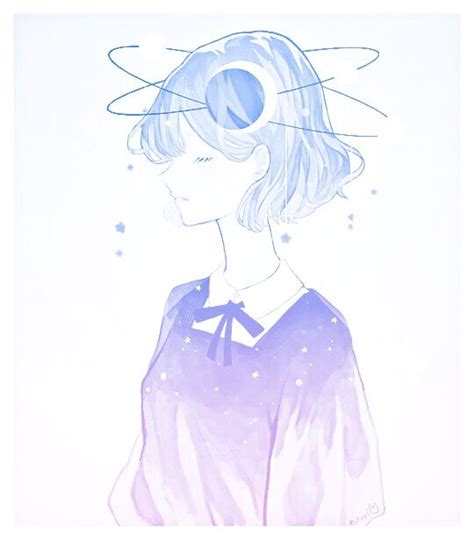 Original Anime Girl Aesthetic Drawing Wallpaper