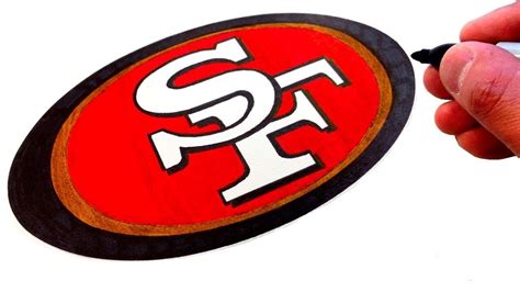 How To Draw The 49ers Logo