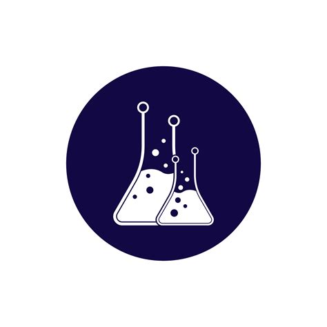Chemistry Logo Vector Template Illustration 14472849 Vector Art At Vecteezy