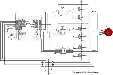 Brushless DC Motor Control With PIC16F887 Microcontroller
