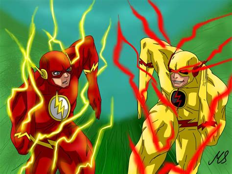 Flash Vs Reverse Flash Wallpapers Wallpaper Cave